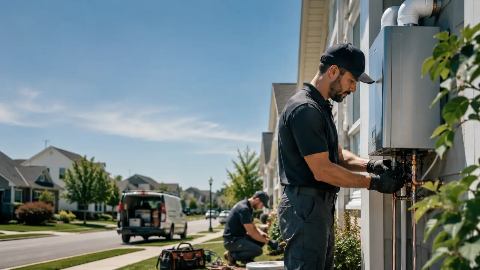 Tankless Water Heater Installation in Lyford, TX